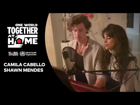 Camila Cabello &amp; Shawn Mendes perform &quot;What A Wonderful World | One World: Together At Home