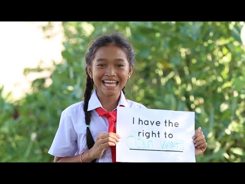 I have the right - World Children&#039;s Day 2019 | ChildFund New Zealand
