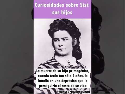 Curiosidades sobre Sisi, Emperatriz de Austria: sus hijos