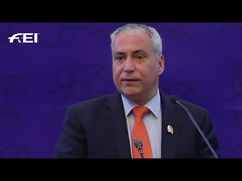 Ingmar De Vos: &quot;These are exciting times&quot; | FEI Ordinary General Assembly 2018