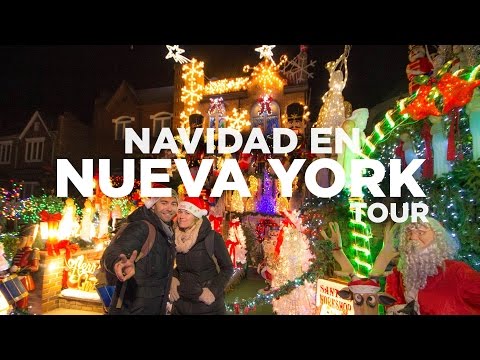 Luces de Navidad en Nueva York. Tour en español