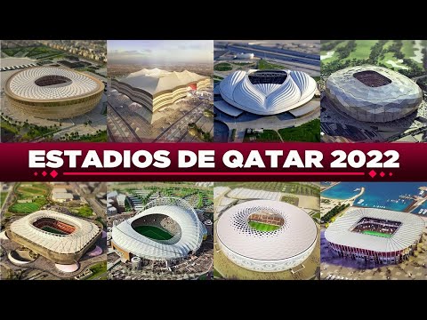 Los ESPECTACULARES Estadios del Mundial QATAR 2022 🏟️🇶🇦 | Capacidad y Fixture por estadio