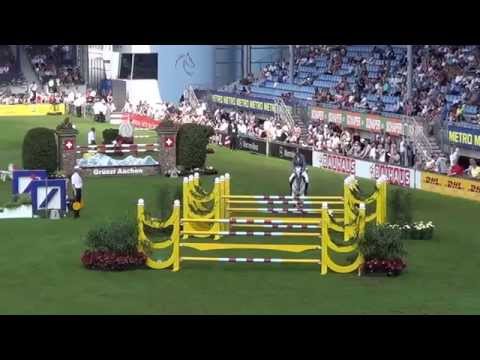 Stallion Colestus and Ludger Beerbaum: Youngster Cup CHIO 5* Aachen 2014