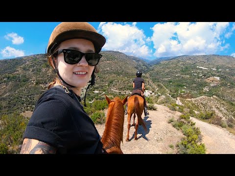 Horse Riding Vlog 🐴 INSANE trail in Southern Spain 🇪🇸