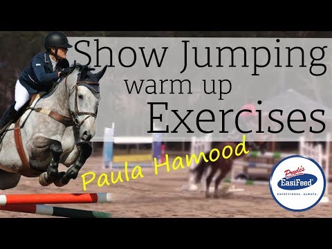 Warm up exercises for your Show Jumping horse with Paula Hamood