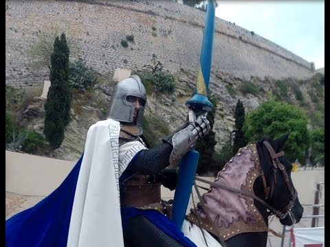 Medieval Ibiza Knights GoPro
